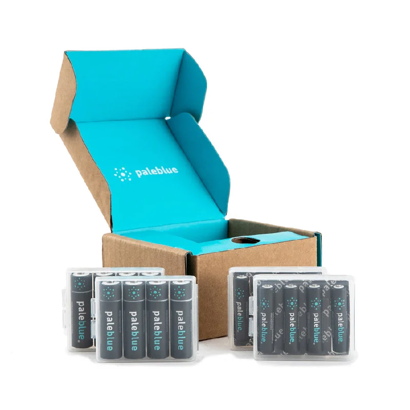 PALE BLUE AA & AAA BATTERY SUSTAINABILITY KIT