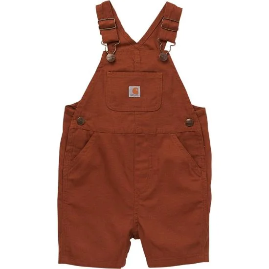 Hiking Shorts for nature versatility-Kid's Loose Fit Canvas Shortall