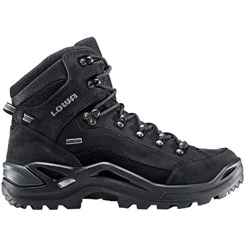 Outdoor Shoes cozy lining-Lowa Renegade GTX Mid  Deep Black M