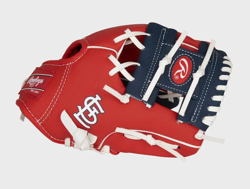 Hiking gloves with survival features-Saint Louis Cardinals 10in Team Logo Glove RH