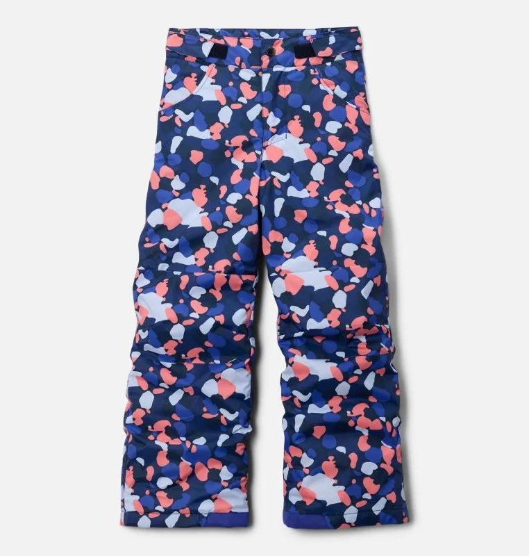 Hiking Pants stkcc trek-Girls' Starchaser Peak III Printed Pants - Collegiate Navy Winterbloom