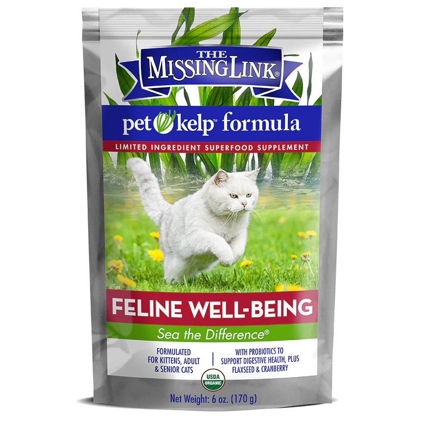 Pet Kelp Organic Limited Ingredient Superfood Supplement For Cats - 6oz.