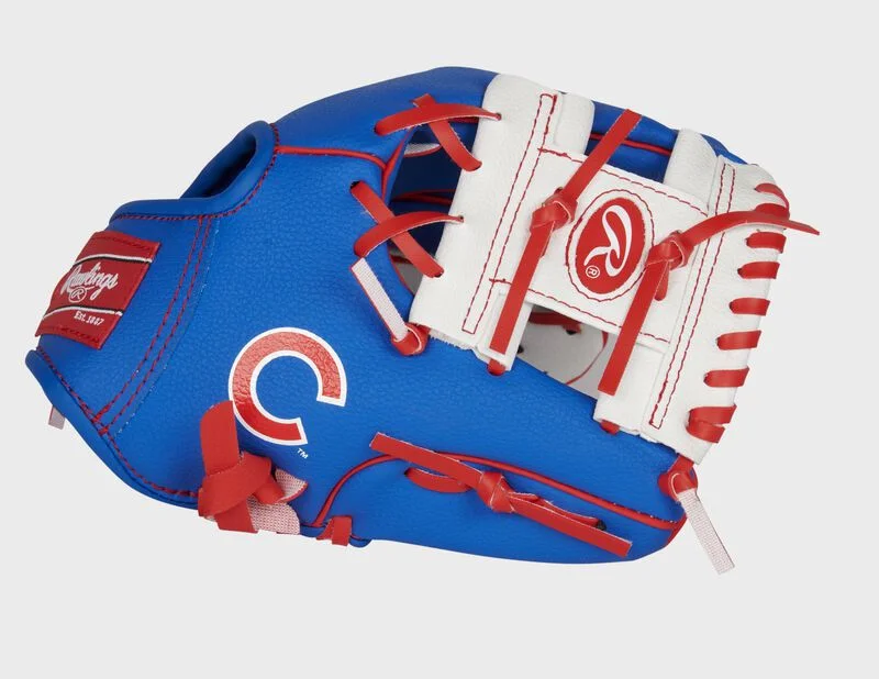 Hiking gloves with multi-tool compatibility-Chicago Cubs 10in Team Logo Glove RH