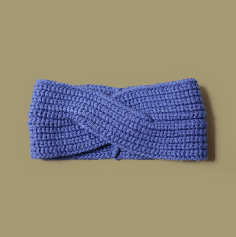 Merino Headband - Denim