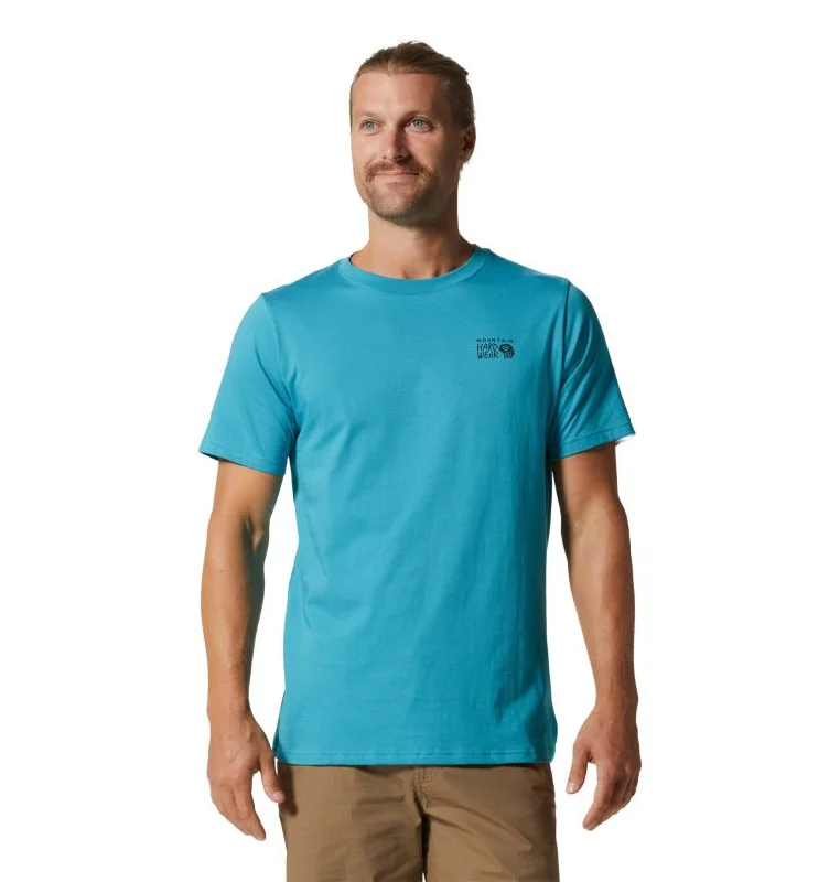 Hiking Shorts for mountain comfort-Men's Box Logo Short Sleeve