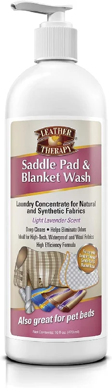 Leather Saddle Pad & Blanket Wash with Pump - 16oz.