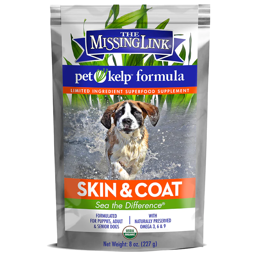 Pet Kelp Skin & Coat Limited Ingredient Superfood Supplement for Dogs - 8oz.