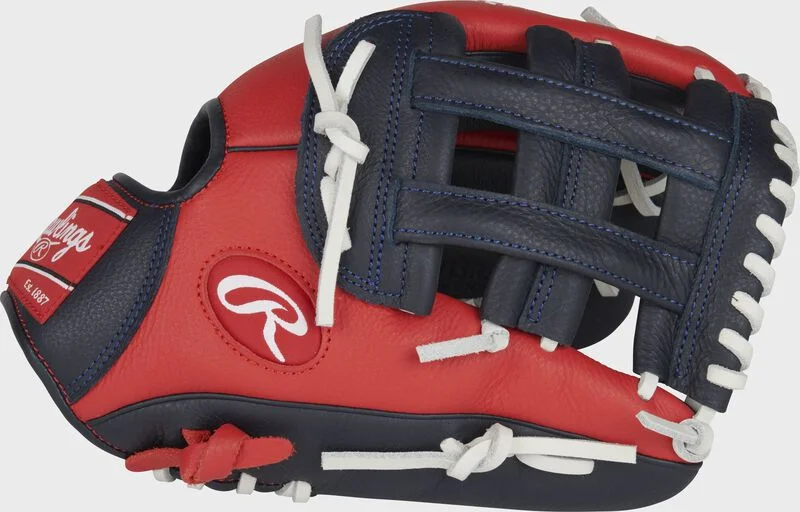 Hiking gloves for icy paths-Select Pro Lite 11.5In Ronald Acuna Jr Youth Glove RH