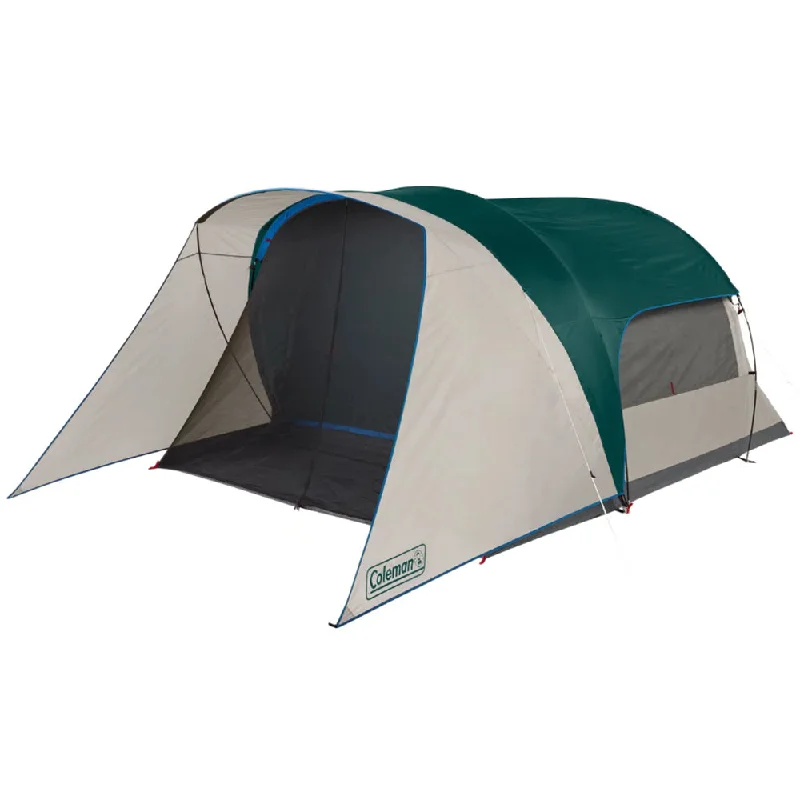 6-Person Cabin Tent with Screened Porch - Evergreen