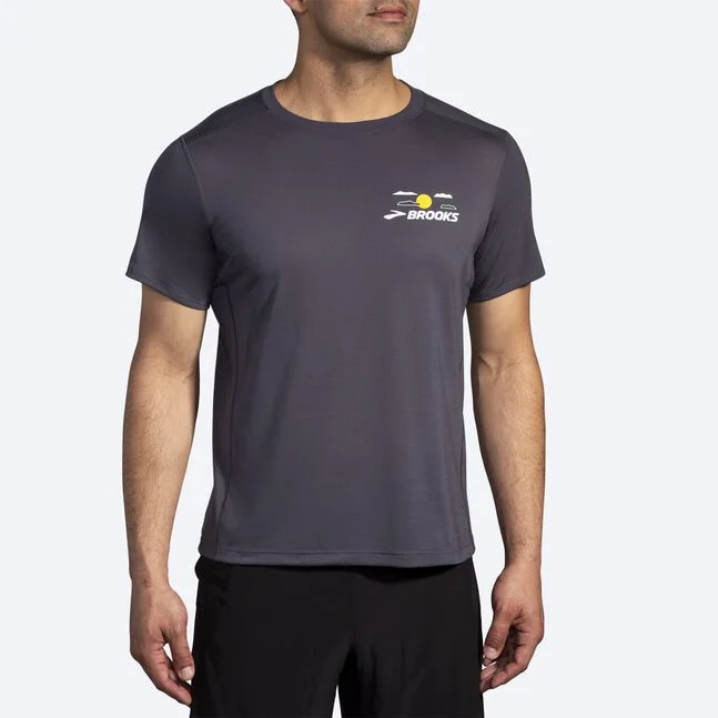 Trekking hiking shirt casual-Men's Distance Short Sleeve 3.0 Shirt