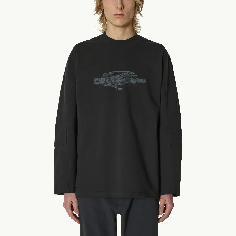 Long Sleeve Graphic - Black