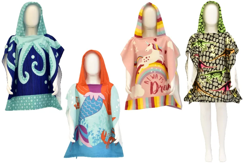 Children Changing Robe Poncho