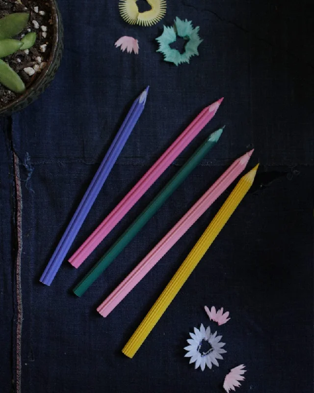 Flower Colored Pencils