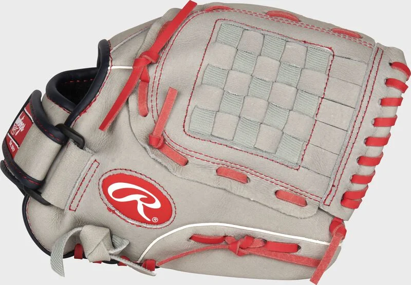 Hiking gloves with reinforced fingertips-Sure Catch 11In Mike Trout Signature Youth Baseball Glove LH