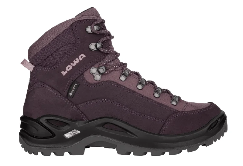 Outdoor Shoes for epic hikes-Lowa Renegade GTX Mid Prune/Mauve W