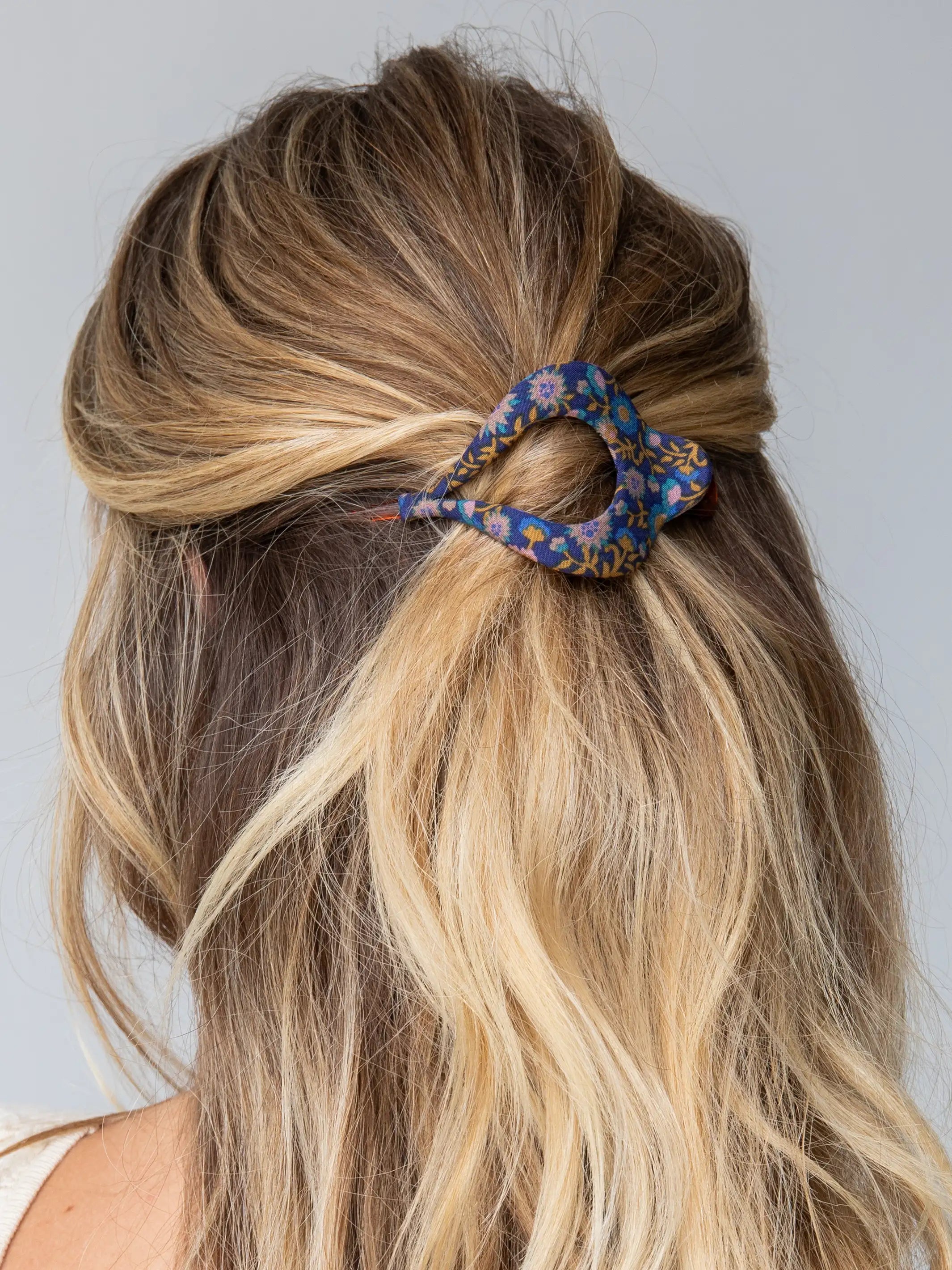 Boho Clip - Fabric Indigo