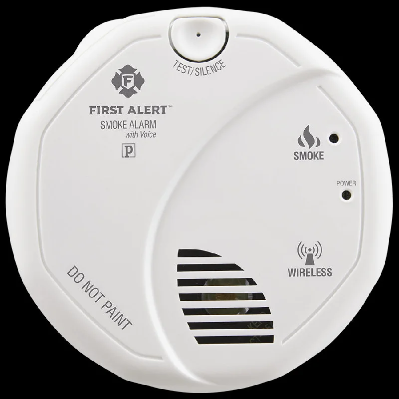 Wireless Smoke Alarm with Voice Location