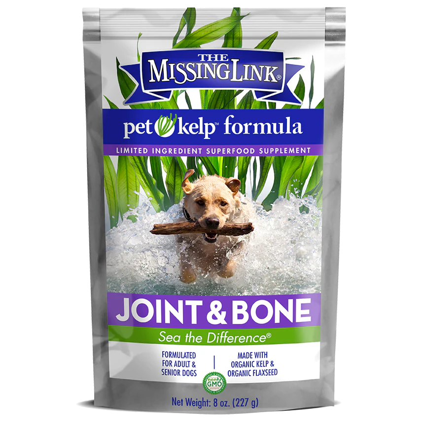 Pet Kelp Joint & Bone Limited Ingredient Superfood Supplement For Dogs - 8oz.