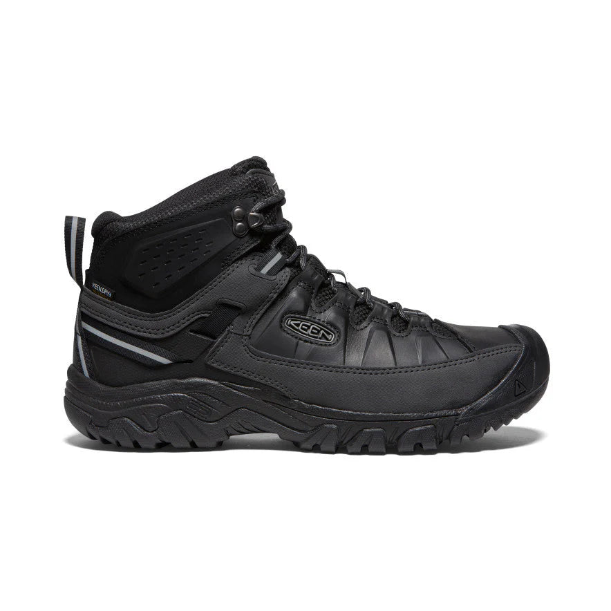 Outdoor Shoes for rainy weather-Targhee III Mid WP M - Triple Black