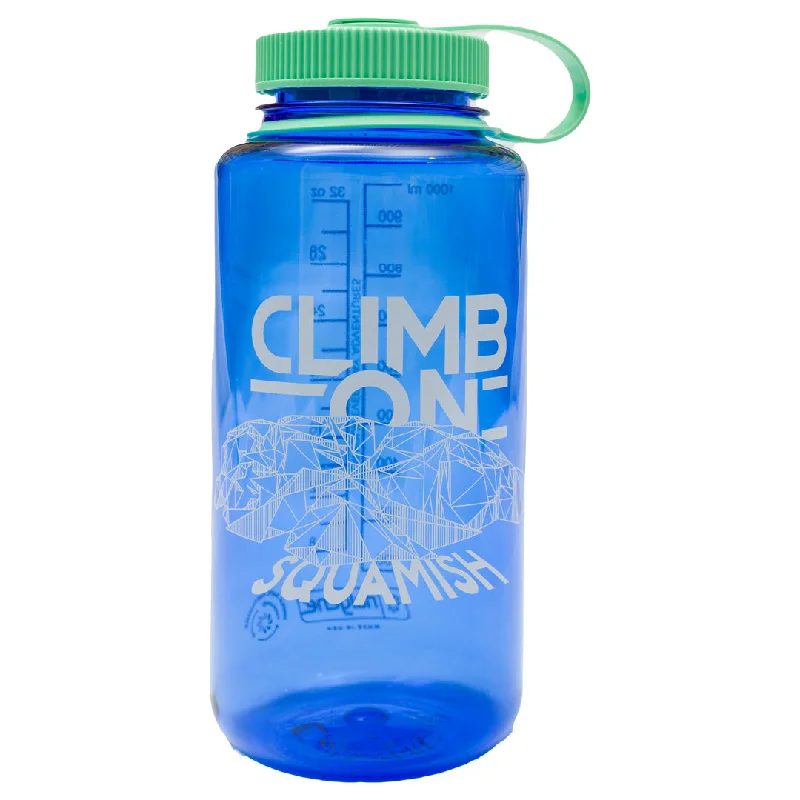 32oz Wide Mouth Chief Climb On Logo