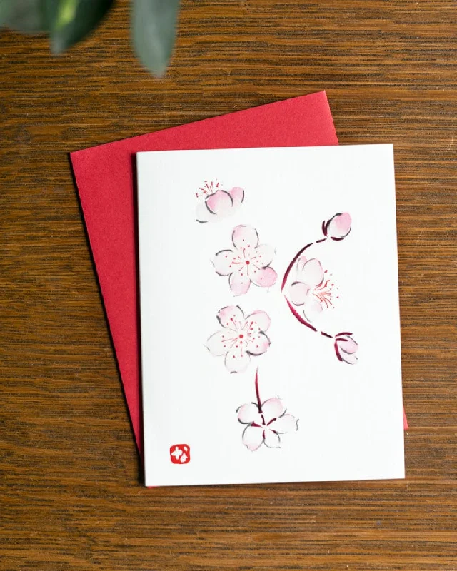 Greeting Cards, Card with Envelope, Sakura